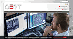 Desktop Screenshot of cest.at