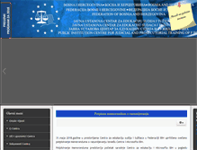 Tablet Screenshot of fbih.cest.gov.ba